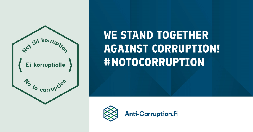 say no to corruption